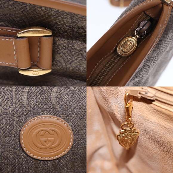 GUCCI Shoulder Bag Canvas Beige 001 23 001 23 - Picture 11 of 13